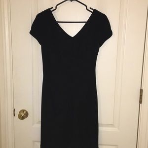 Banana republic black cocktail dress